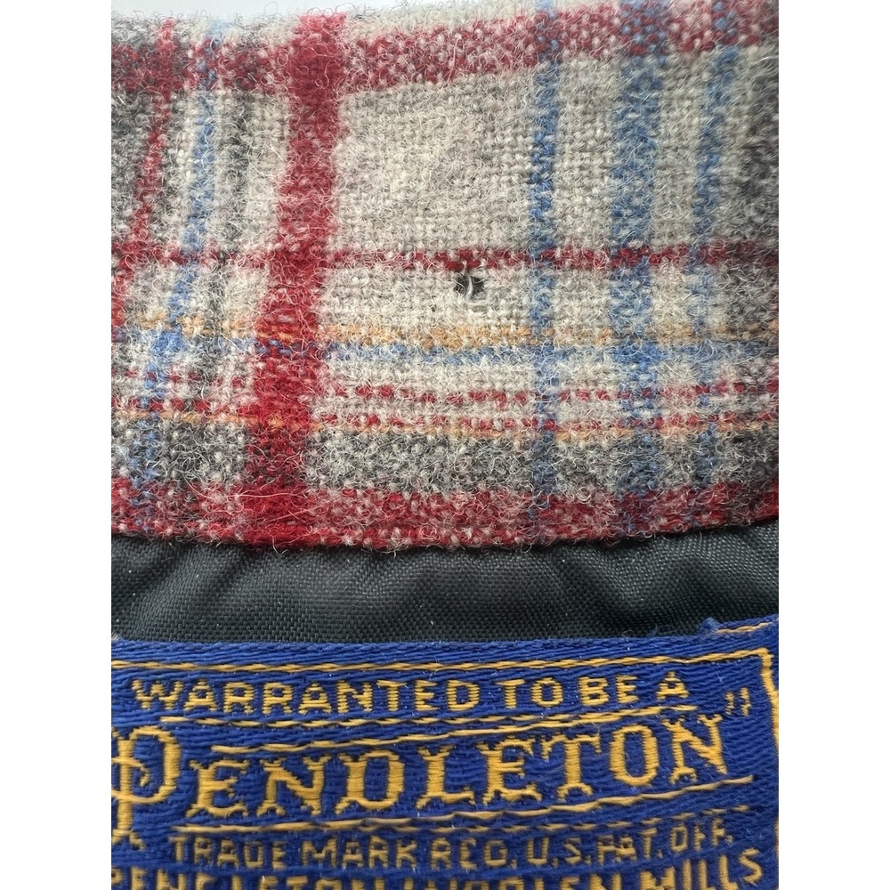 Vtg Pendleton Mens Medium Loop Collar Wool Shirt … - image 6